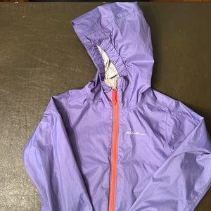 Girls’ Eddie Bauer Rain Jacket, GUC, size XXS (3-4)